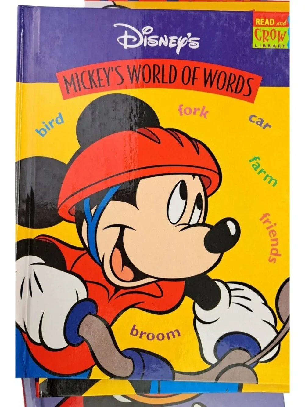 Vintage Disney Read & Grow Library Complete Set 19 Books Hardcover Mickey Minnie